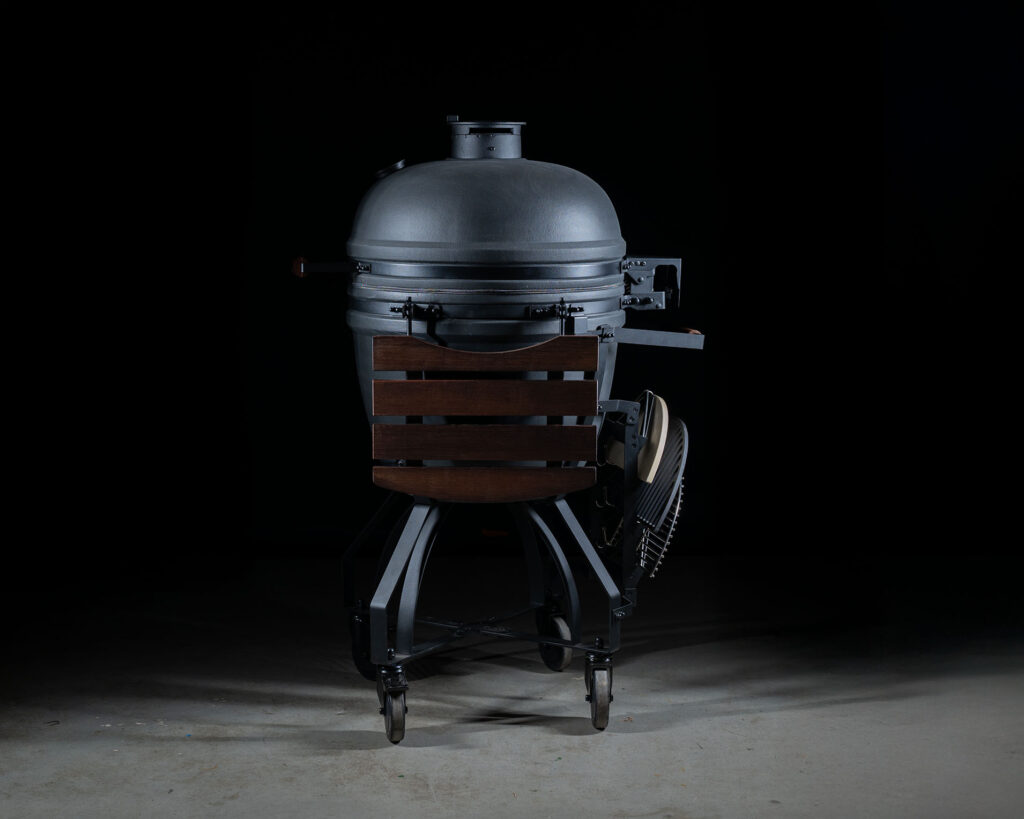 XL Kamado BBQ Grill Bill Pro III side