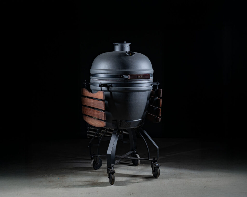 Grill Bill Pro III Kamado BBQ XL 23 inch — ultra-mat zwart